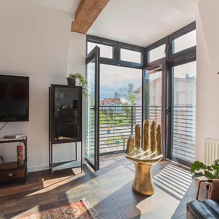 Loft Barnim W Wiezy Strazackiej, 2-poziomowy, 100m2, Taras Na Dachu شتيتشينيك