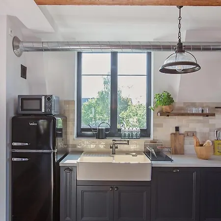 Loft Barnim W Wiezy Strazackiej, 2-poziomowy, 100m2, Taras Na Dachu شقة شتيتشينيك