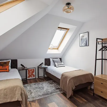 Loft Barnim W Wiezy Strazackiej, 2-poziomowy, 100m2, Taras Na Dachu