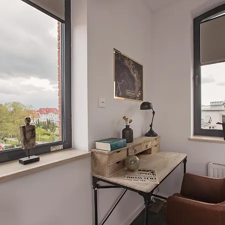Loft Barnim W Wiezy Strazackiej, 2-poziomowy, 100m2, Taras Na Dachu شتيتشينيك