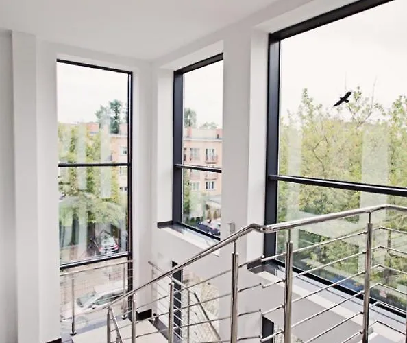 شقة Loft Barnim W Wiezy Strazackiej, 2-poziomowy, 100m2, Taras Na Dachu شتيتشينيك