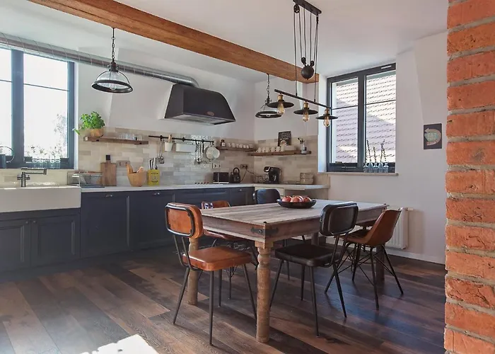 Loft Barnim W Wiezy Strazackiej, 2-poziomowy, 100m2, Taras Na Dachu شتيتشينيك