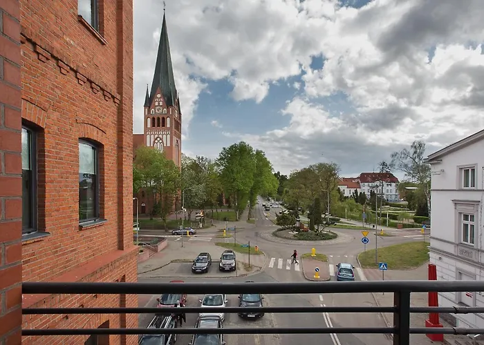 Loft Barnim W Wiezy Strazackiej, 2-poziomowy, 100m2, Taras Na Dachu شقة شتيتشينيك