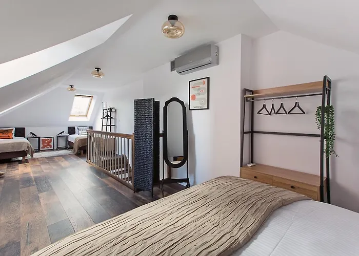 Loft Barnim W Wiezy Strazackiej, 2-poziomowy, 100m2, Taras Na Dachu شقة شتيتشينيك
