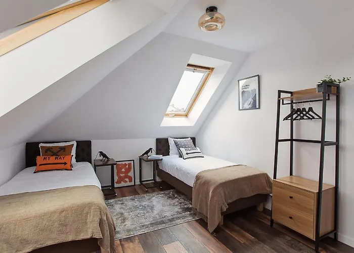 Loft Barnim W Wiezy Strazackiej, 2-poziomowy, 100m2, Taras Na Dachu