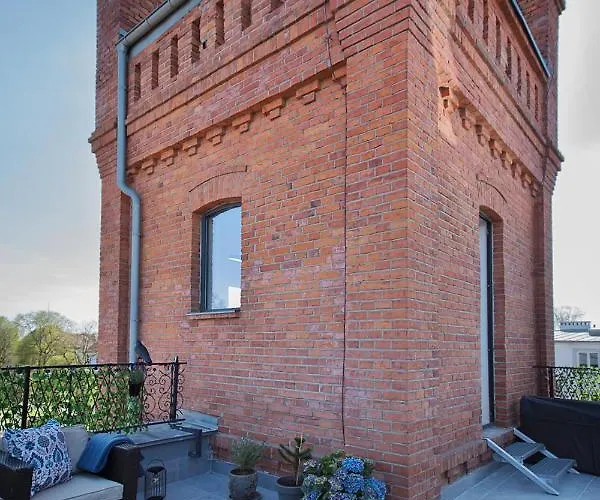 Loft Barnim W Wiezy Strazackiej, 2-poziomowy, 100m2, Taras Na Dachu