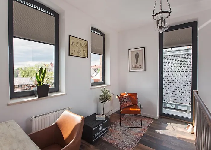 Loft Barnim W Wiezy Strazackiej, 2-poziomowy, 100m2, Taras Na Dachu *