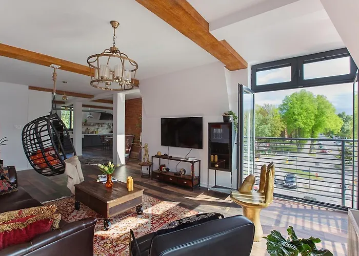 Loft Barnim W Wiezy Strazackiej, 2-poziomowy, 100m2, Taras Na Dachu