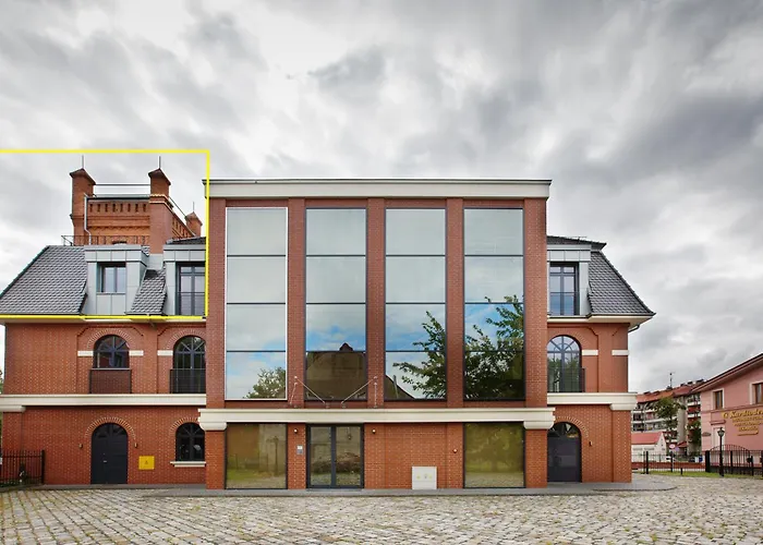 Loft Barnim W Wiezy Strazackiej, 2-poziomowy, 100m2, Taras Na Dachu شقة *